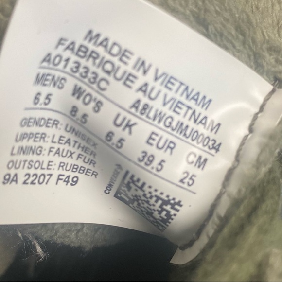 Converse Chuck 70 Leather Counter Climate High Utility Papyrus Unisex M6.5 W8.5 - Picture 7 of 8